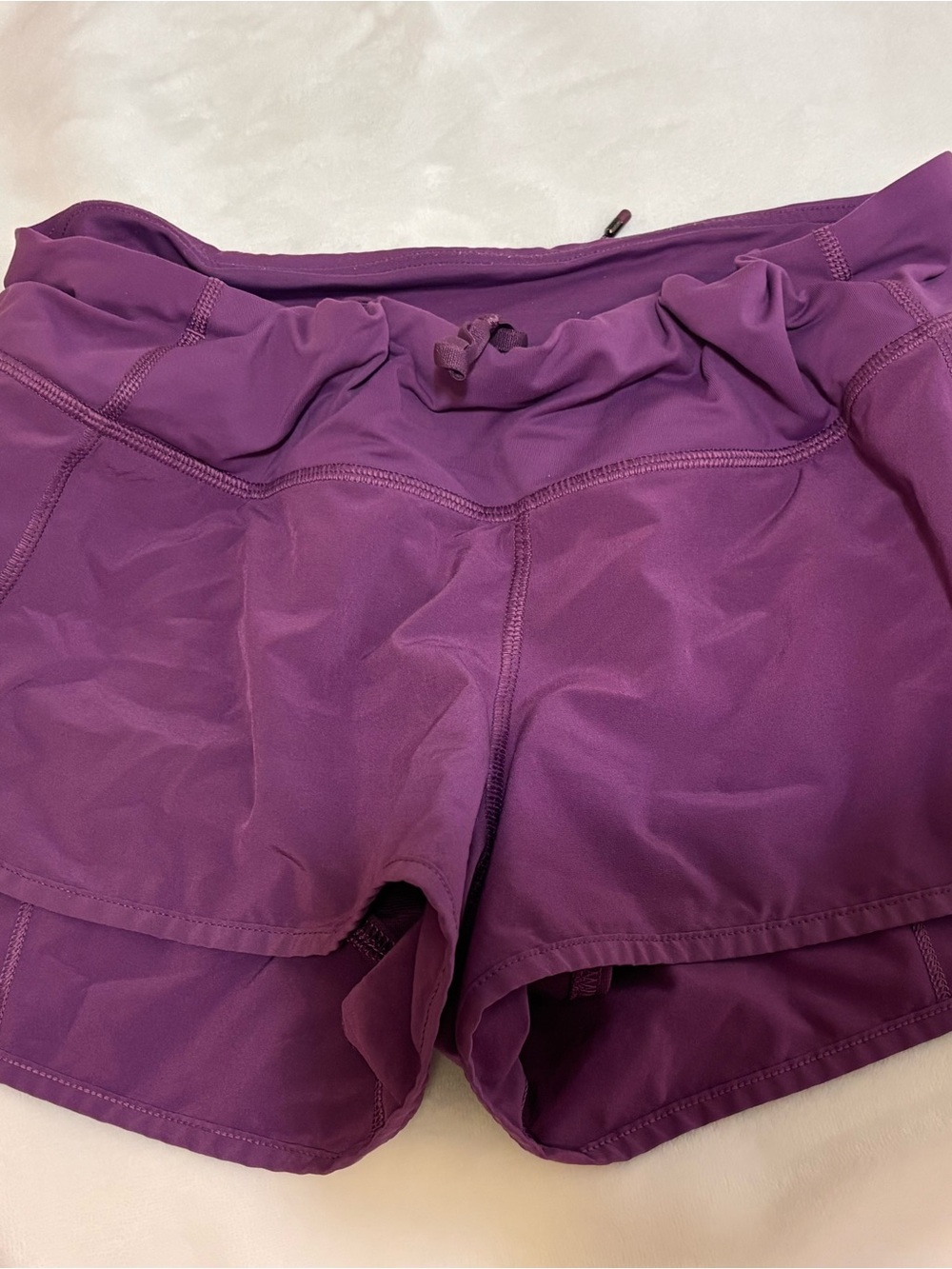 Women’s Purple Lululemon shorts - Picture 3 of 3